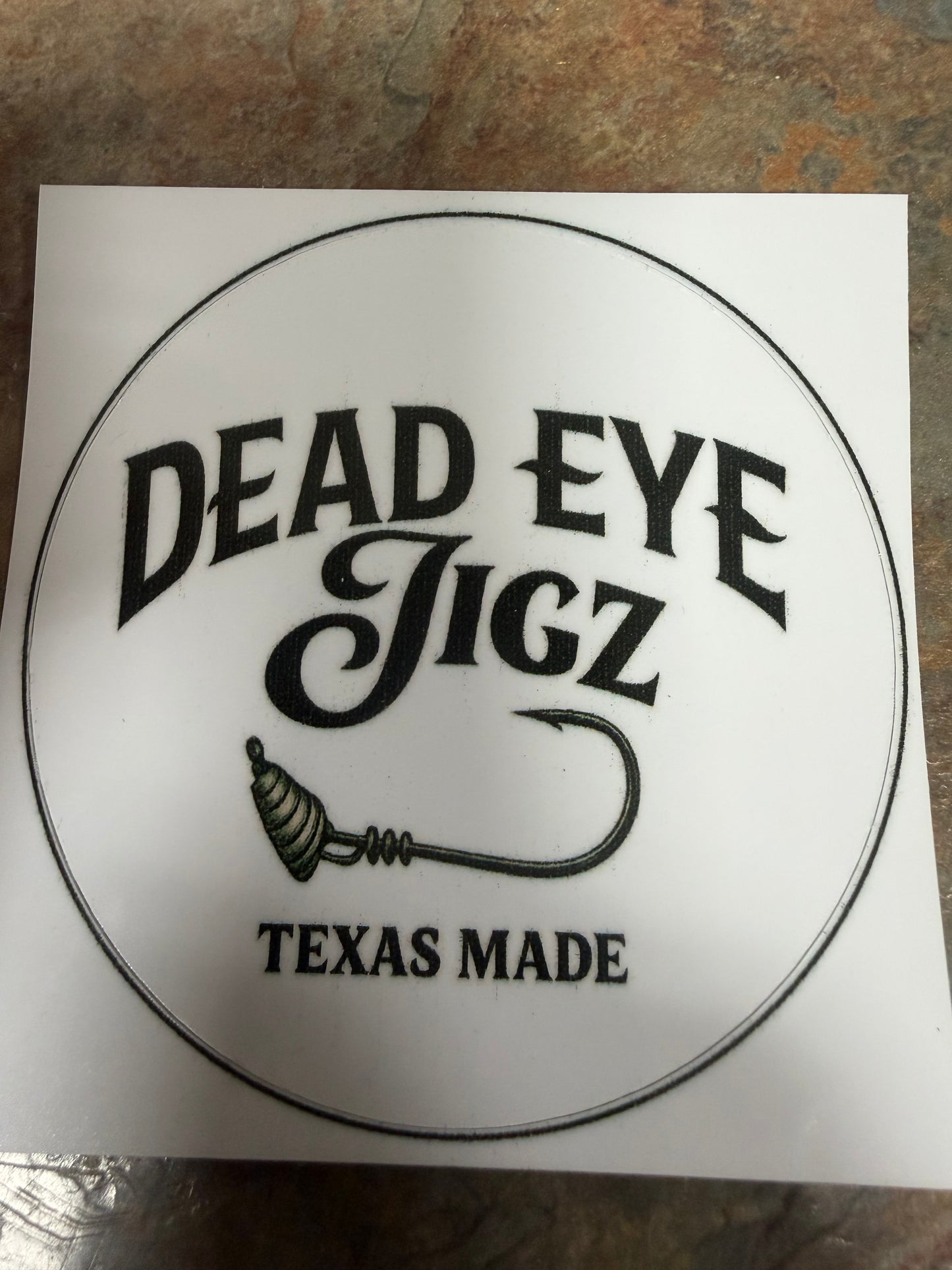 Dead Eye Jigz Stickers