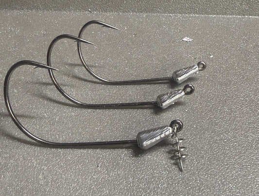 Dead Eye Jig - (Weedless Flats) - 3 Pack